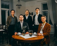 Albert Salminen & The Gallants nähdään ensi sunnuntaina Evijärven nuorisoseuralla. Kuva: Aleksi Murtojärvi.