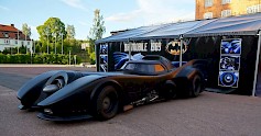 Tapahtumassa on nähtävänä myös upea replika vuoden 1989 Batman-elokuvan Batmobilesta.